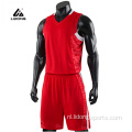 Maak je eigen basketbal shirts basketballirs set